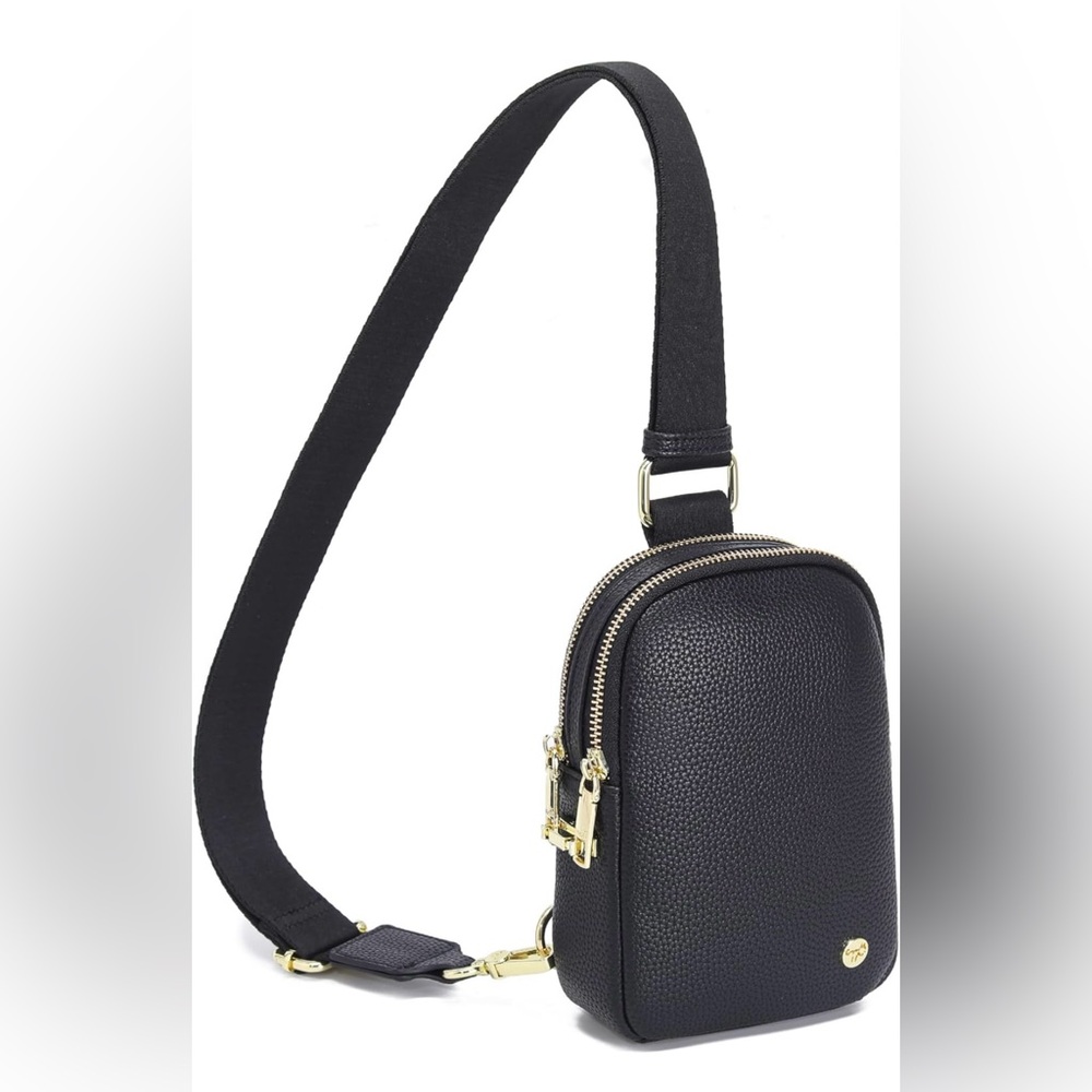 INICAT Travel Small Sling Bag Leather Crossbody Bag